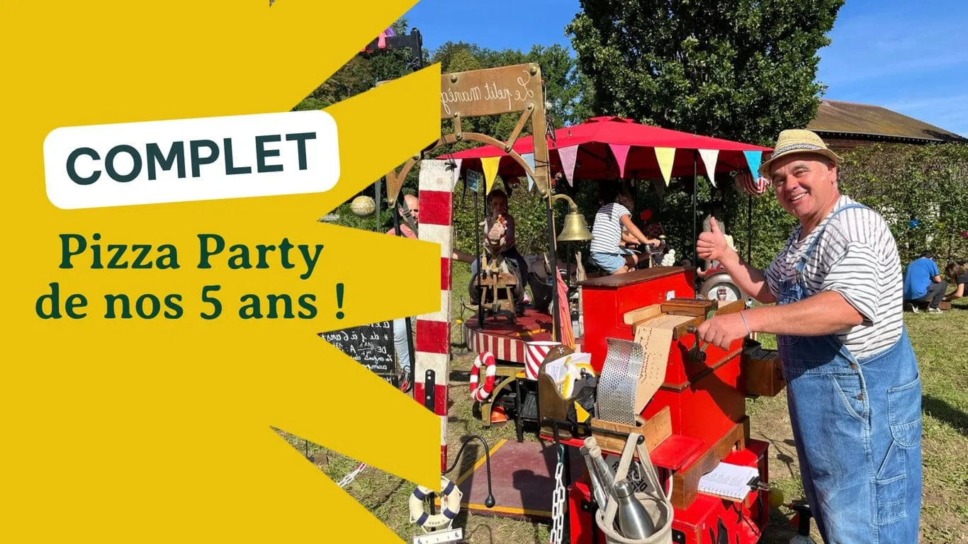 🍕COMPLET ! Pizza Party : on fête nos 5 ans