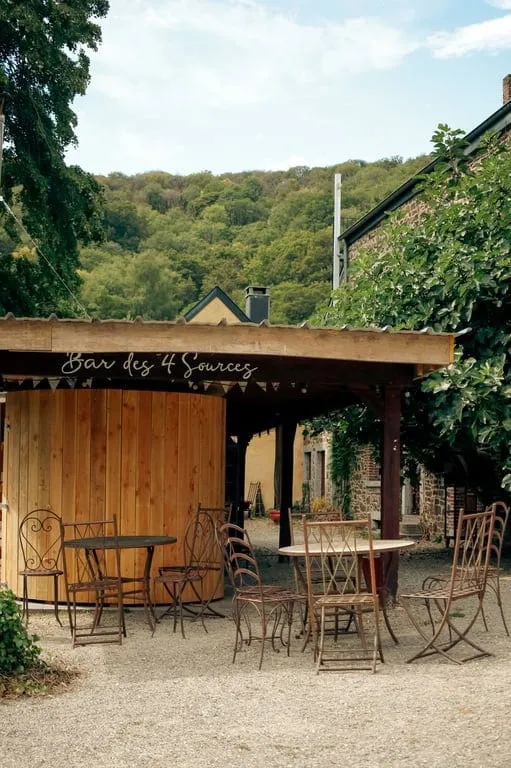 La terrasse du bar des 4 Sources