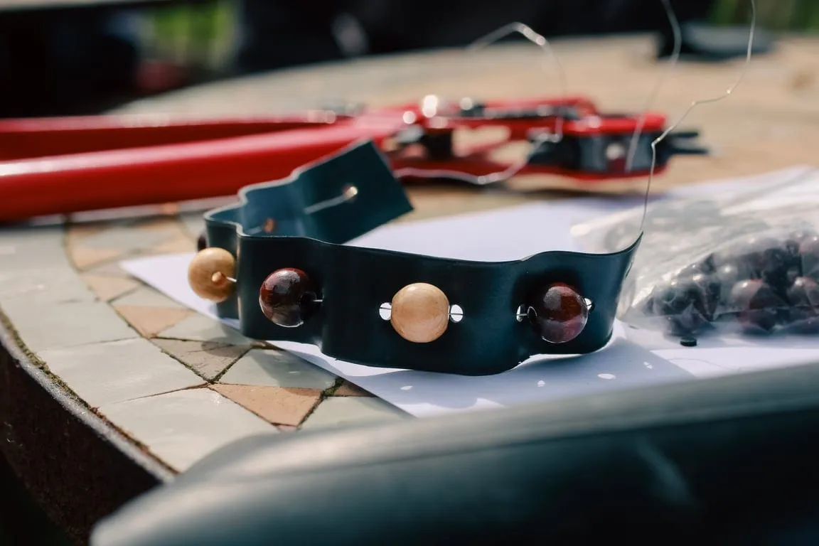 Création de bijoux en matériaux de récup’