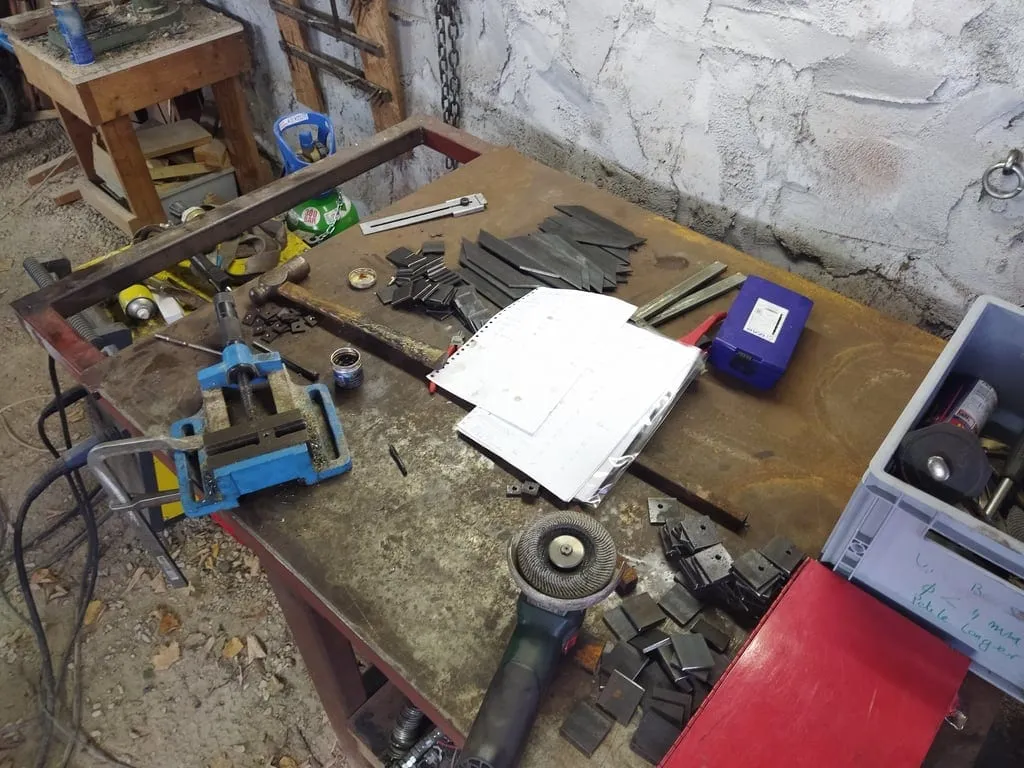 Construction d’objets en acier de récup’